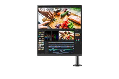 LG 28" 28MQ780-B Ergo DualUp SDQHD 2x HDMI DP USB-C 16:18