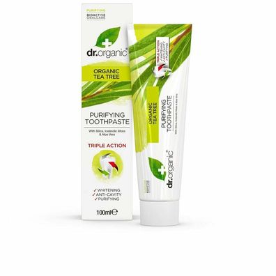 Dr Organic Tea Tree Toothpaste 100ml