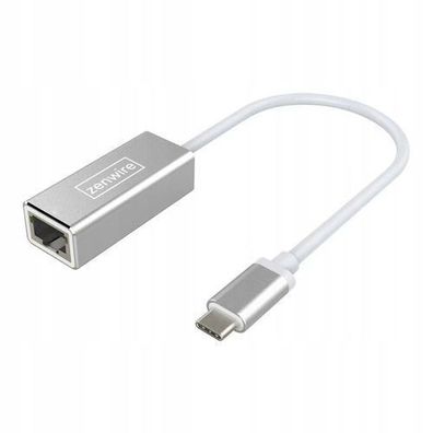 USB-C Fast Ethernet RJ45 Adapter USB A LAN Adapter Zenwire YG-2122