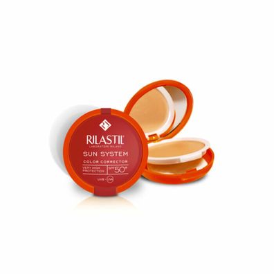 Rilastil Sun System Uniform Compact Creme Spf50 Farbton 02 Dore 10g
