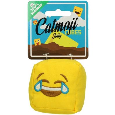 Emoji Cat Cube Jolly Katzenspielzeug