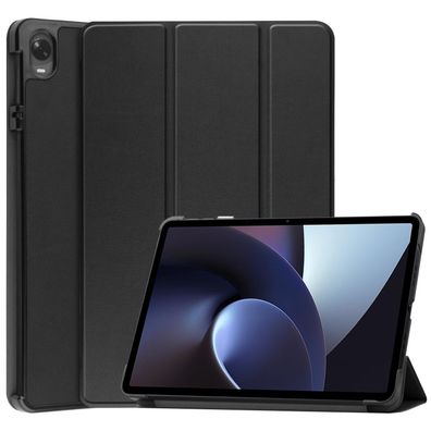 Hülle für Oppo Pad 11 Zoll Smart Cover Etui und Auto Sleep/Wake Funktion Schwarz