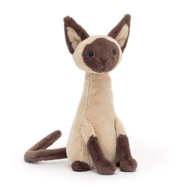 NEU Jelly Cat Iris Siamkatze Kleines weiches Pluschtier Stofftier 30cm