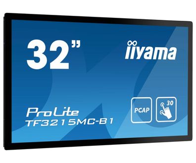 IIYAMA DS TF3215MC 80cm PCAP TOUCH 32/1920x1080/VGA/HDMI/DP/24/7