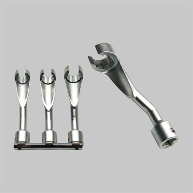 Spezial Schlüssel Einspritzleitungen, Antrieb 1/2", BMW Opel MB SW 14-17-19mm