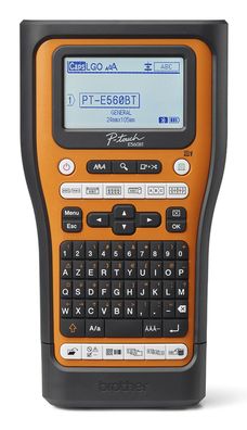Brother P-Touch PT-E560BTVP - Beschriftungsgerät - s/w - Thermotransfer - Rolle... ->