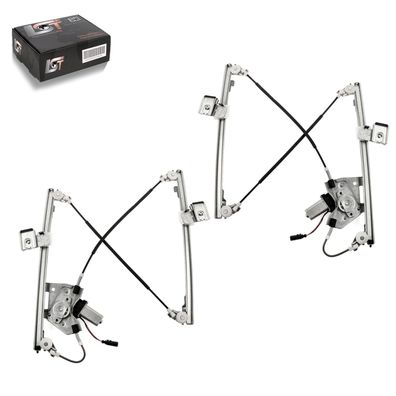 2x Fensterheber mit Motor vorne links rechts für FORD FOCUS 1 I 4/5 Türer