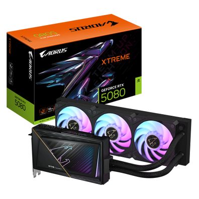Gigabyte AORUS GeForce RTX 5080 XTREME Waterforce 16G