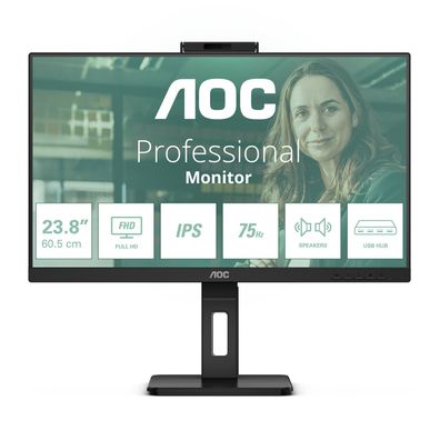 AOC Pro-line 24P3QW - P3 Series - LED-Monitor - 61 cm (24") (23.8" sichtbar) - ... ->