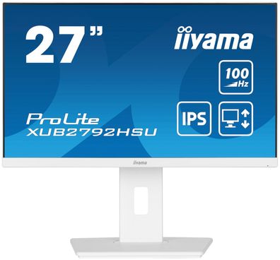 XUB2792HSU-W6 27IN FHD 27IN WHITE ETE IPS 1920X1080 100
