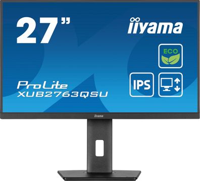 XUB2763QSU-B1 27IN IPS 2560X144 2560X1440 100HZ 2MS 350CD/M 1500