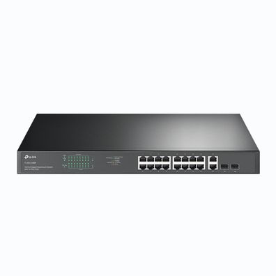 TP-LINK JetStream TL-SG1218MP V5 - Switch - 16 x 10/100/1000 (PoE+)