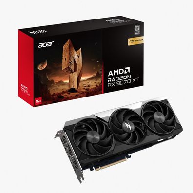 Acer NITRO AMD RX9070 XT OC 16GB GDDR6 1xHDMI/3xDP2