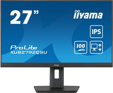 XUB2792QSU-B6/27" Business WQHD ETE IPS Panel