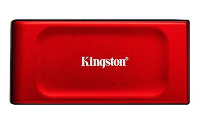 XS1000 Portable SSD 1 TB, Externe SSD rot/schwarz, USB-A 3.2 Gen 2