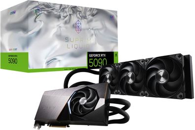 MSI GeForce RTX 5090 32G SUPRIM LIQUID SOC - Grafikkarten