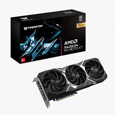 Acer Predator BiFrost AMD RX9070 XT OC 16GB GDDR6 1HDMI3DP
