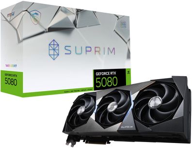MSI GeForce RTX 5080 16G SUPRIM SOC - Grafikkarten