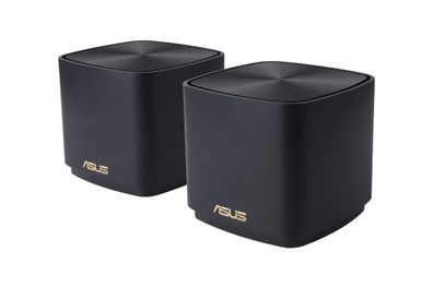 ZenWiFi XD4 Plus AX1800 2er Pack Schwarz 802.11(a, , , , c, x) / Dual-Band (2,4... ->