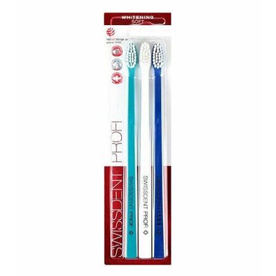 Whitening Trio Soft Set 2 1 Zdarma Tyrkysovy Bily Tmave Modry