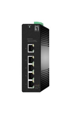 LevelOne Hilbert IGS-2105 - Switch - industriell, leicht - managed - 4 x 10/100... ->
