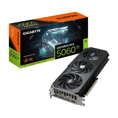 Gigabyte GeForce RTX 5060 Ti GAMING OC 8G Grafikkarte – 8 GB GDDR7, 128 Bit, PC... ->