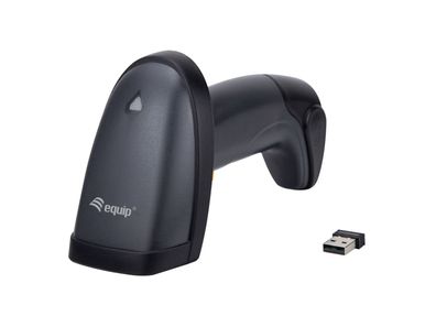 Equip Drahtloser 2D-Barcodescanner, mit Ständer, Tragbares Barcodelesegerät, 1D... ->