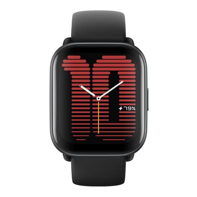 Amazfit Active - Aluminiumlegierung - intelligente Uhr mit Riemen - Silikon - H... ->