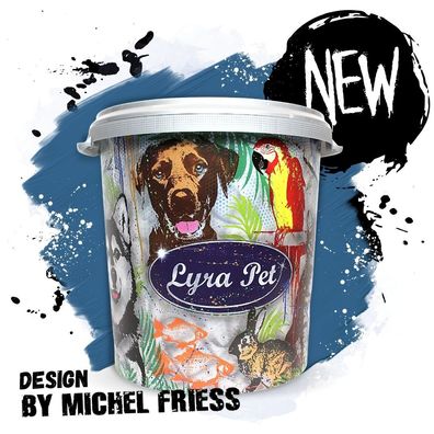 Lyra Pet® 30 L Futtertonne Design Tonne Michel Friess - Limited Edition