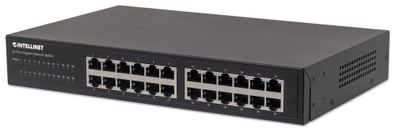 Intellinet 24-Port Gigabit Ethernet Switch, 24 x 10/100/1000 Mbit/s RJ45-Ports, .. ->