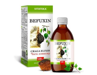 Befuxin Chaga Elixier Tinktur Trinkkur sibirische Birke 120 ml