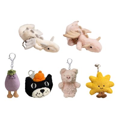 NEU 8 cm Amuseables Jelly Cat Bag Charm Puppe, weiches und kuscheliges Pluschtier