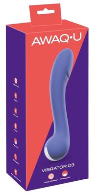 AWAQ.U Vibrator 3 Erotik Vibrator Erotik Massagestab Sextoy 10 Vibro-Modi Lila