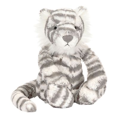NEU 28 CM Bashful Snow Tiger Puppe, weiches und kuscheliges Pluschtier, Jelly Cat