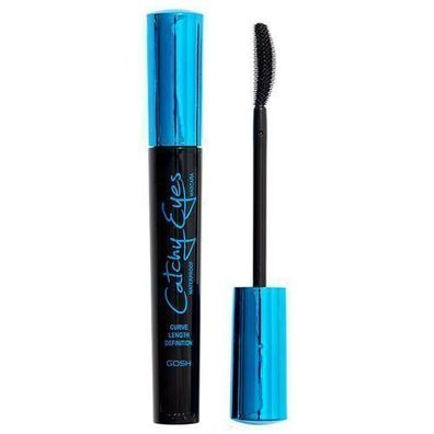 Glamour Catchy Eyes Wasserfeste Mascara, Schwarze Wimperntusche - 8ml