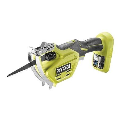 RYOBI 18V ONE+ Laubsauger, 15 cm Klinge, Ø8 cm Schnittkapazität, GripZone