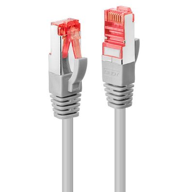 Lindy 47706 Cat6 S/FTP Kabel, grau, 5.00m Patchkabel