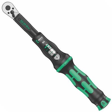 Click-Torque A 6 Drehmomentschlüssel 2,5-25 Nm Wera, mit Umschaltknarre, 1/4"