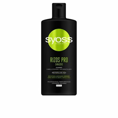 Syoss Shampoo Rizos Pro Definition And Hydration Wavy Or Curly Hair 440ml