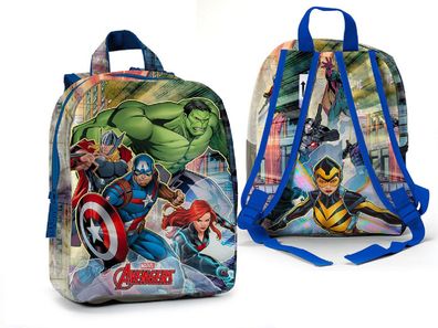 Marvel Avengers Mehrfarbiger Schulrucksack für Kinder Bunt Tasche