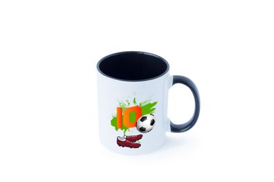 10. Geburtstag | Jungen Fußball | Fußballspieler Tasse - Geschenk