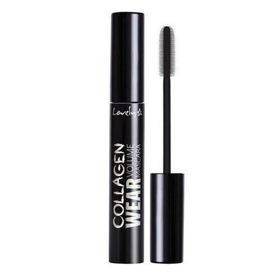 Exquisite Volumen- und Verlaengerungs-Mascara mit Kollagen Schwarz, 8g