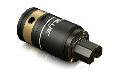 Viablue T6s HighEnd Warmgerätebuchse / IEC C15 / für Kabel bis 16 mm / 24k