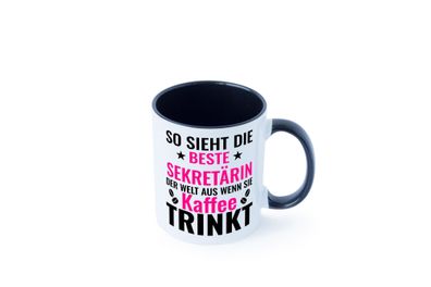 Kaffee trinkt: Sekretärin | Büro Tasse - Geschenk