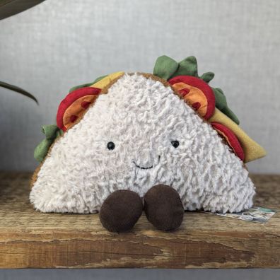 Jelly Cat Amuseable Sandwich - Jelly Cat Sandwhich Medium Plush Food