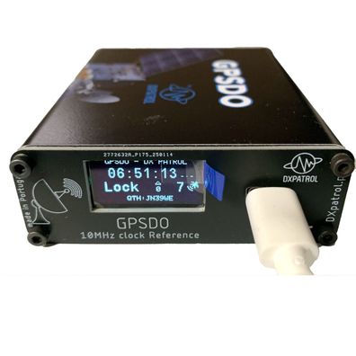 DXPatrol GPSDO 2.1 GPS disziplinierter Normaloszillator mit Oled Display