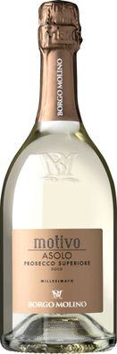 Borgo Molino Vigne Vini Motivo Asolo Prosecco Superiore Brut 2024 0.75 L Flasche