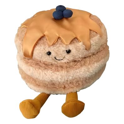 Jelly Cat Amuseables Fran Pancakes Soft Plush Stuffed Toy Gift With Tag&Dust Bag