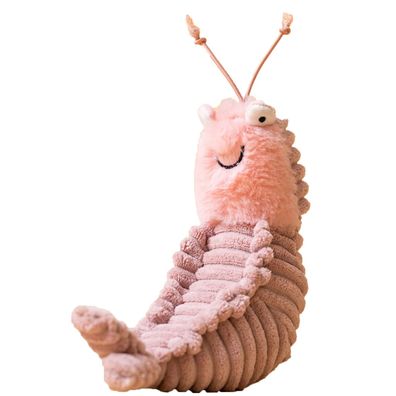 27cm Jellycat Sheldon Garnelen Stofftier Puppe Weiches Pluschtier Stoffpuppe