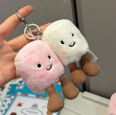 Jellycat Amuseables Marshmallows, Pink And White Marshmallows Toy Plush BNWT